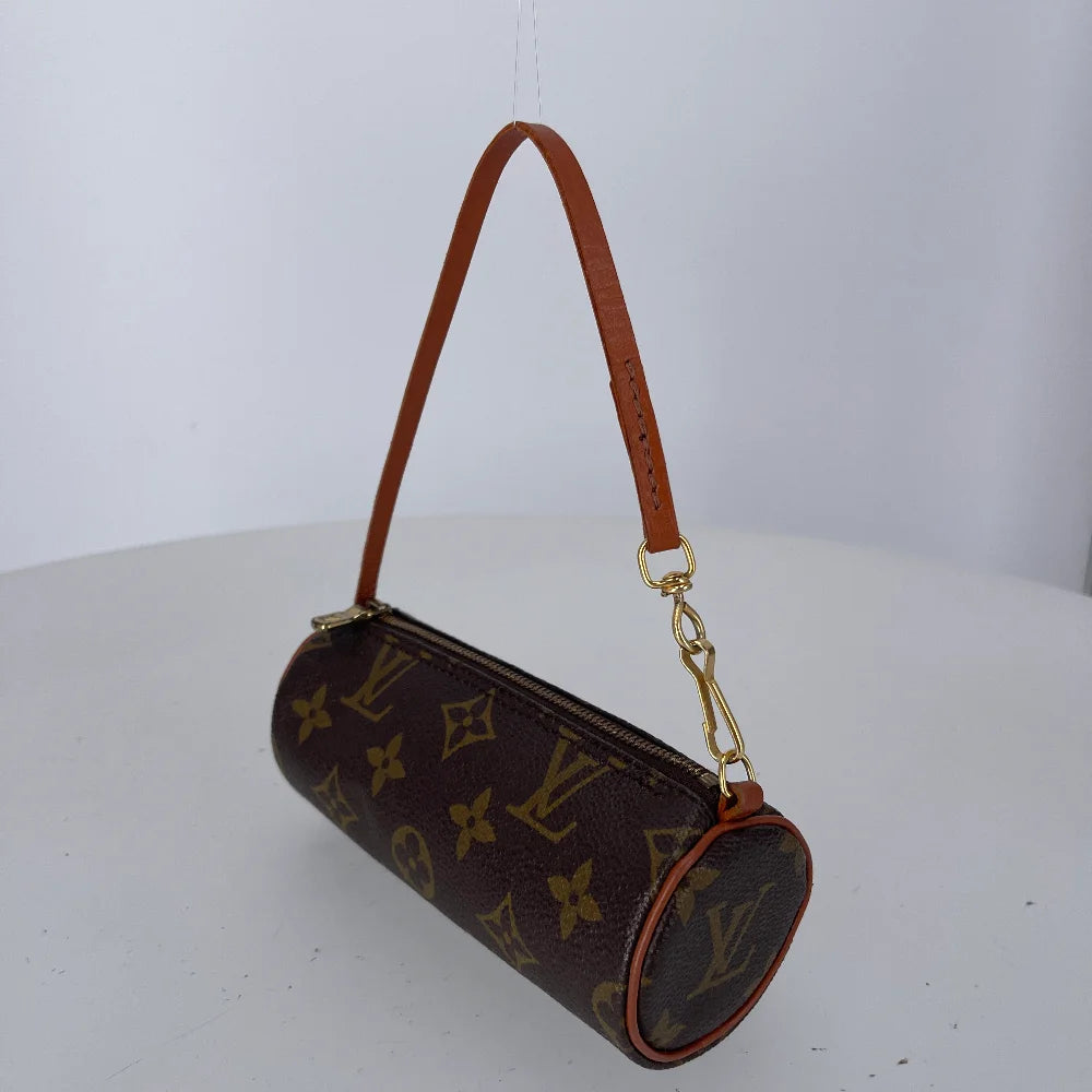 Louis Vuitton Papillon Nano Monogram Mini 4lva724 Brown Coated